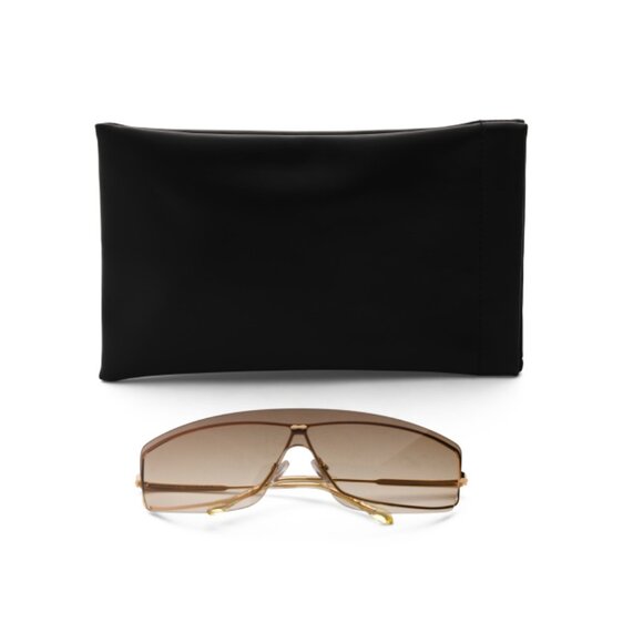 ISABEL MARANT Brown Shield Sunglasses - Picture 1 of 2